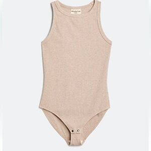 Women's Fitted Rib High Neck Bodysuit